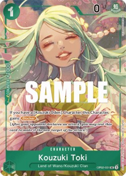 Kouzuki Toki (OP02-031) (V.2) - Paramount War (Alternate Art) [OP02-031]