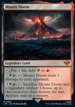 Mount Doom - The Lord of the Rings: Tales of Middle-earth (Mythic) [LTR-258]