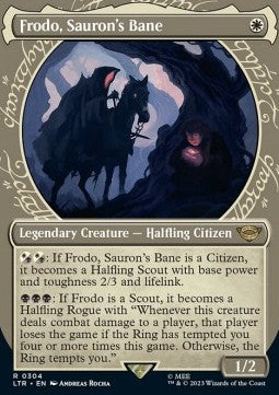 Frodo, Sauron's Bane (V.1) - The Lord of the Rings: Tales of Middle-earth: Extras (Rare) [XLTR-304]