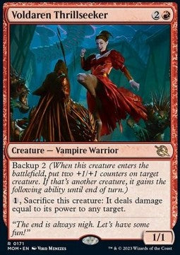 Voldaren Thrillseeker - March of the Machine (Rare) [MOM-171]