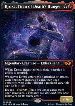 Kroxa, Titan of Death's Hunger (V.1) - Multiverse Legends (Mythic) [MUL-49]
