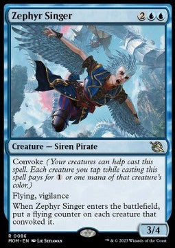 Zephyr Singer - March of the Machine (Rare) [MOM-86]