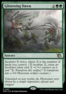 Glistening Dawn - March of the Machine (Rare) [MOM-187]