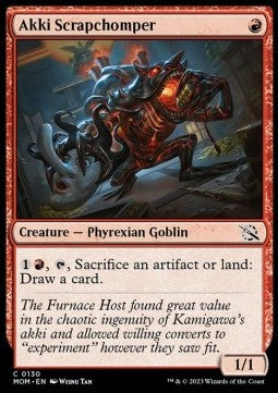 Akki Scrapchomper - March of the Machine (Common) [MOM-130]