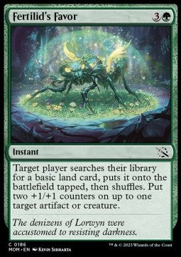 Fertilid's Favor - March of the Machine (Common) [MOM-186]