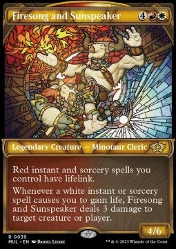 Firesong and Sunspeaker (V.1) - Multiverse Legends (Rare) [MUL-39]