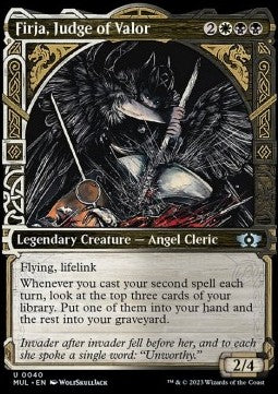 Firja, Judge of Valor (V.1) - Multiverse Legends (Uncommon) [MUL-40]