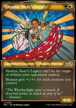 Shanna, Sisay's Legacy (V.1) - Multiverse Legends (Uncommon) [MUL-59]