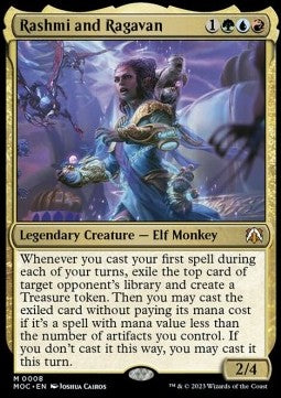 Rashmi and Ragavan - Commander: March of the Machine (Mythic) [MOC-8]