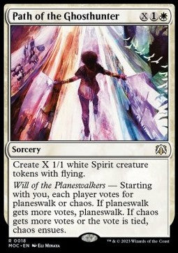 Path of the Ghosthunter - Commander: March of the Machine (Rare) [MOC-18]