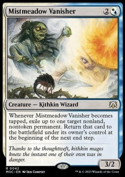 Mistmeadow Vanisher - Commander: March of the Machine (Rare) [MOC-42]