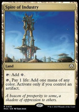 Spire of Industry - Commander: March of the Machine (Rare) [MOC-426]