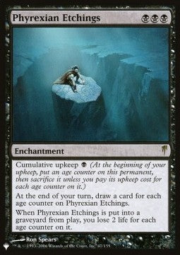 Phyrexian Etchings⁣ - The List⁣ (Rare)⁣ [67]