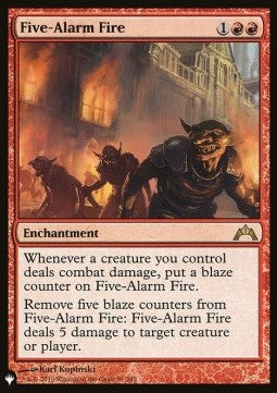 Five-Alarm Fire⁣ - The List⁣ (Rare)⁣ [91]