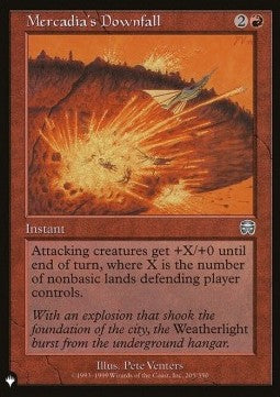 Mercadia's Downfall⁣ - The List⁣ (Uncommon)⁣ [205]