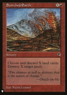 Scorched Earth⁣ - The List⁣ (Common)⁣ [200]