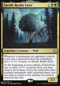 Sarulf, Realm Eater - The List (Rare) [ZNL-228]