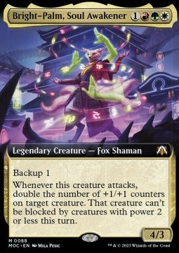 Bright-Palm, Soul Awakener (V.1) - Commander: March of the Machine: Extras (Mythic) [XMOC-88]