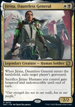 Jirina, Dauntless General - March of the Machine: The Aftermath (Rare) [MAT-32]