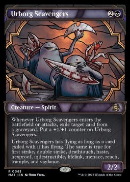 Urborg Scavengers (V.1) - March of the Machine: The Aftermath: Extras (Rare) [XMAT-65]