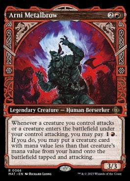 Arni Metalbrow (V.1) - March of the Machine: The Aftermath: Extras (Rare) [XMAT-66]