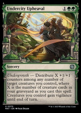 Undercity Upheaval (V.1) - March of the Machine: The Aftermath: Extras (Uncommon) [XMAT-75]