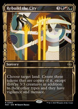 Rebuild the City (V.1) - March of the Machine: The Aftermath: Extras (Rare) [XMAT-93]