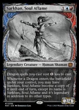 Sarkhan, Soul Aflame (V.1) - March of the Machine: The Aftermath: Extras (Mythic) [XMAT-96]