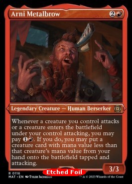 Arni Metalbrow (V.2) - March of the Machine: The Aftermath: Extras (Rare) [XMAT-116]