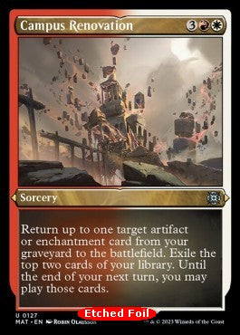 Campus Renovation (V.2) - March of the Machine: The Aftermath: Extras (Uncommon) [XMAT-127]