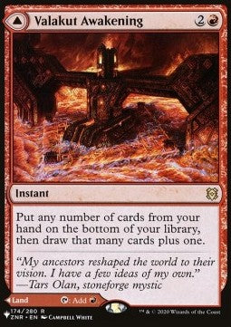 Valakut Awakening // Valakut Stoneforge - Secret Lair Commander Deck: From Cute to Brute (Rare) [SLCFCB-174]