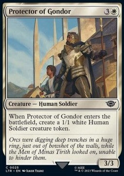 Protector of Gondor - The Lord of the Rings: Tales of Middle-earth (Common) [LTR-25]