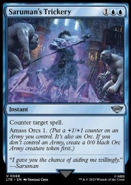 Saruman's Trickery - The Lord of the Rings: Tales of Middle-earth (Uncommon) [LTR-68]