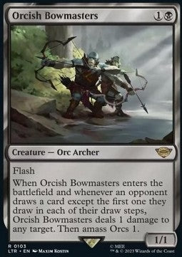 Orcish Bowmasters - The Lord of the Rings: Tales of Middle-earth (Rare) [LTR-103]
