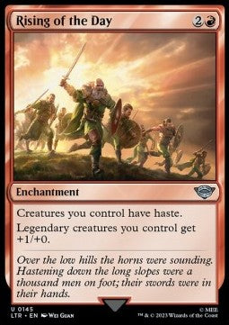 Rising of the Day - The Lord of the Rings: Tales of Middle-earth (Uncommon) [LTR-145]