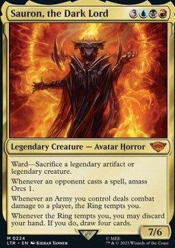 Sauron, the Dark Lord - The Lord of the Rings: Tales of Middle-earth (Mythic) [LTR-224]
