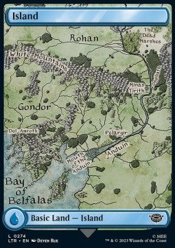 Island (V.3) - The Lord of the Rings: Tales of Middle-earth (Land) [LTR-274]