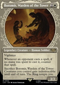 Boromir, Warden of the Tower (V.1) - The Lord of the Rings: Tales of Middle-earth: Extras (Rare) [XLTR-302]