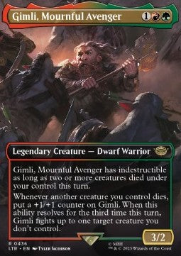 Gimli, Mournful Avenger (V.2) - The Lord of the Rings: Tales of Middle-earth: Extras (Rare) [XLTR-436]
