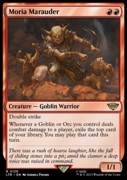 Moria Marauder - The Lord of the Rings: Tales of Middle-earth (Rare) [LTR-138]