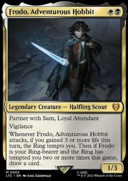 Frodo, Adventurous Hobbit⁣ - Commander: The Lord of the Rings: Tales of Middle-earth⁣ (Mythic)⁣ [2]