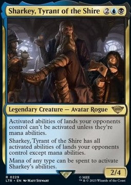 Sharkey, Tyrant of the Shire - The Lord of the Rings: Tales of Middle-earth (Rare) [LTR-229]