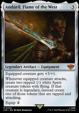 Andúril, Flame of the West - The Lord of the Rings: Tales of Middle-earth (Mythic) [LTR-236]