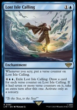 Lost Isle Calling - The Lord of the Rings: Tales of Middle-earth (Rare) [LTR-61]