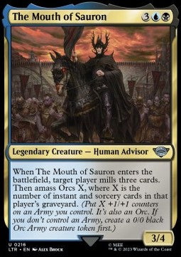 The Mouth of Sauron - The Lord of the Rings: Tales of Middle-earth (Uncommon) [LTR-216]