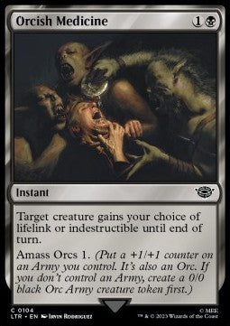 Orcish Medicine - The Lord of the Rings: Tales of Middle-earth (Common) [LTR-104]