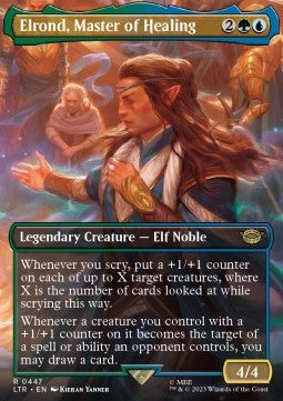 Elrond, Master of Healing (V.2) - The Lord of the Rings: Tales of Middle-earth: Extras (Rare) [XLTR-447]