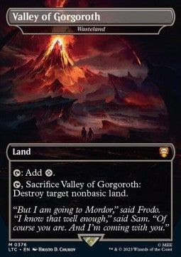 Wasteland (V.1) - Commander: The Lord of the Rings: Tales of Middle-earth: Extras (Mythic) [XLTC-376]