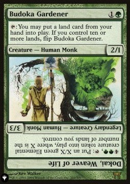 Budoka Gardener // Dokai, Weaver of Life⁣ - The List⁣ (Rare)⁣ [202]