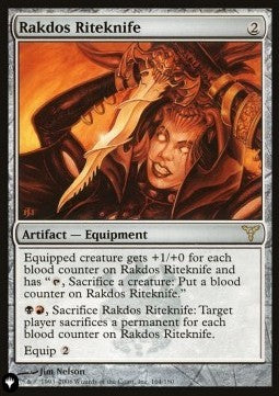 Rakdos Riteknife - The List (Rare) [ZNL-164]